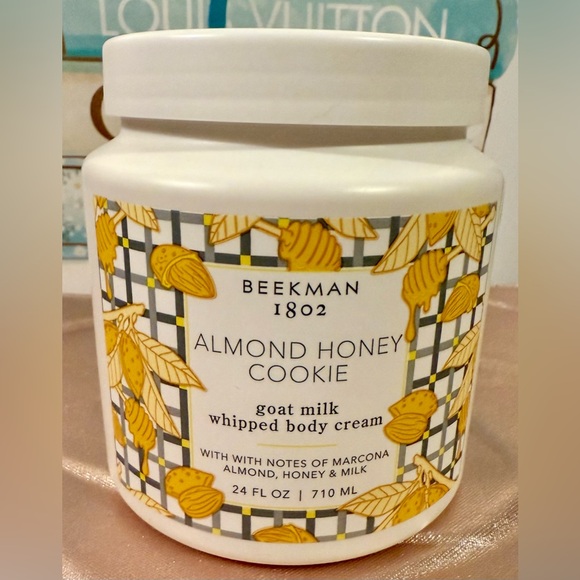 Beekman 1802 Almond Honey Cookie Body Cream Jumbo size! 24 fl oz/ 710ml. 🍯